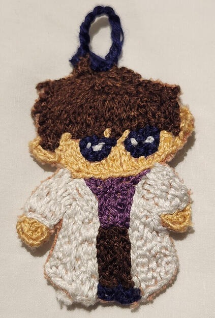 Kim Dokja Chibi Embroidered Charm